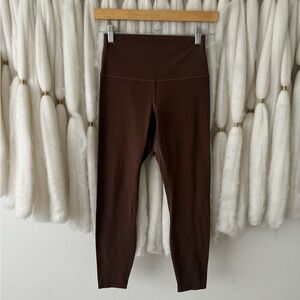 lululemon Align™ High-Rise Pant 25", Java, Sz 6